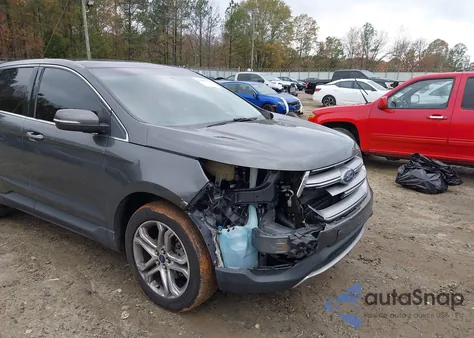 2018 Ford Edge Titanium from USA, damaged, VIN 2FMPK3K99JBB20431